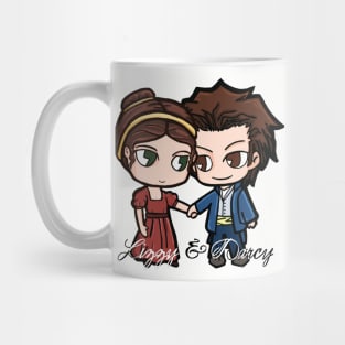 Lizzy & Darcy In Love Mug